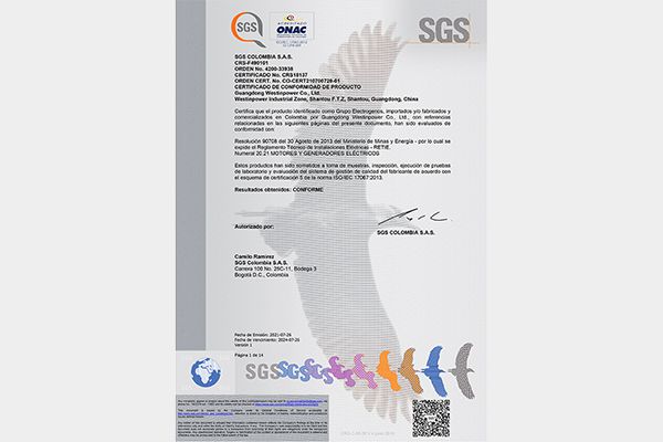 Certifications
