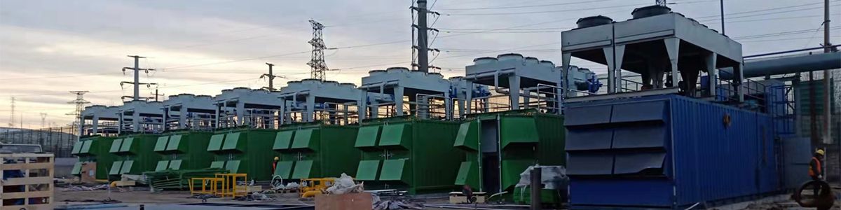 Groupe électrogène au biogaz en Mongolie intérieure