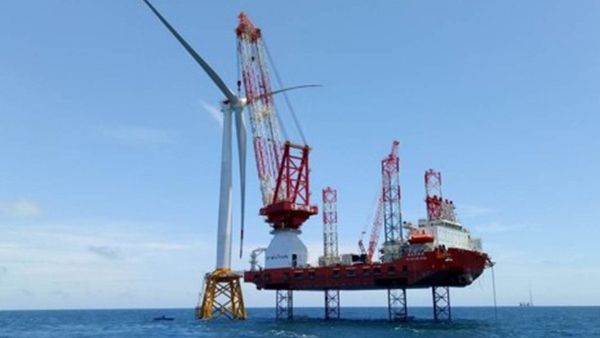 Station de pompage offshore Yangjiang de CGN