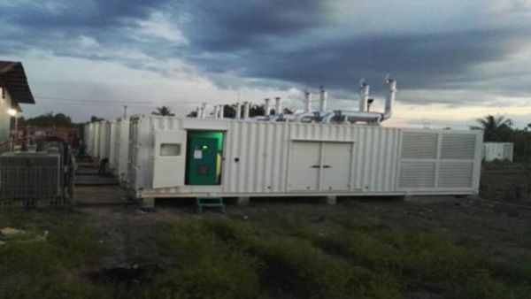 Groupe électrogène diesel pour centrale électrique en Indonésie