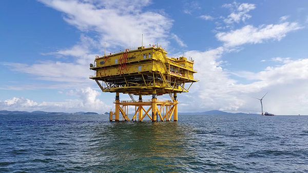 Groupe électrogène diesel pour le parc éolien offshore de Zhuhai Jinwan