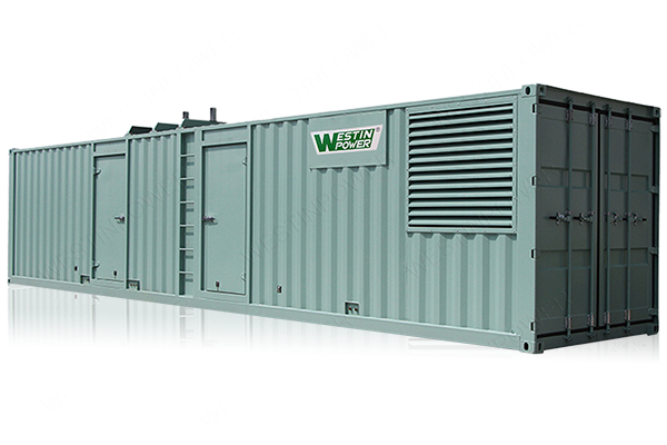 Groupe électrogène en conteneur